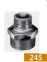 245 NIPPLE RID.M/M d.1"14x3/4" GHISA ZINC